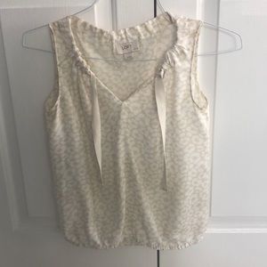 Cream Cheetah Tank